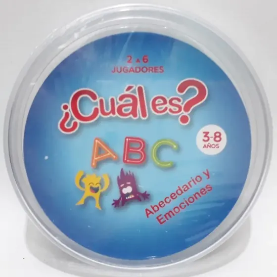 ¿cuál Es? Abecedario Y Emociones Plan Z Cartas Juego De Mes