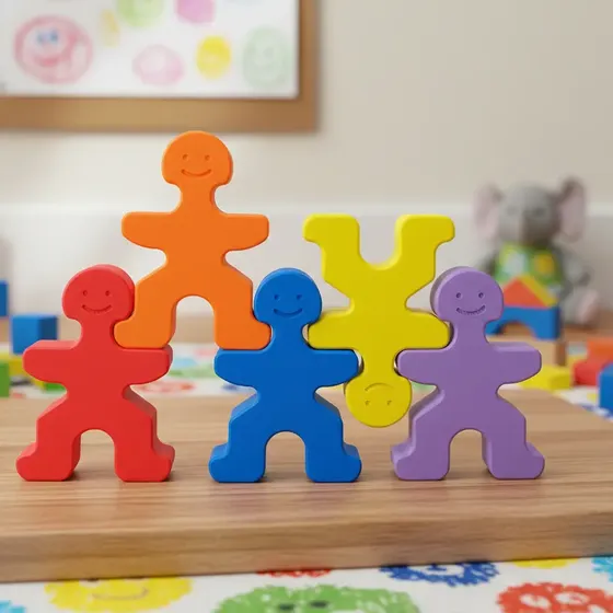 Equilibristas Juego Dicactico Autismo Balance X 16