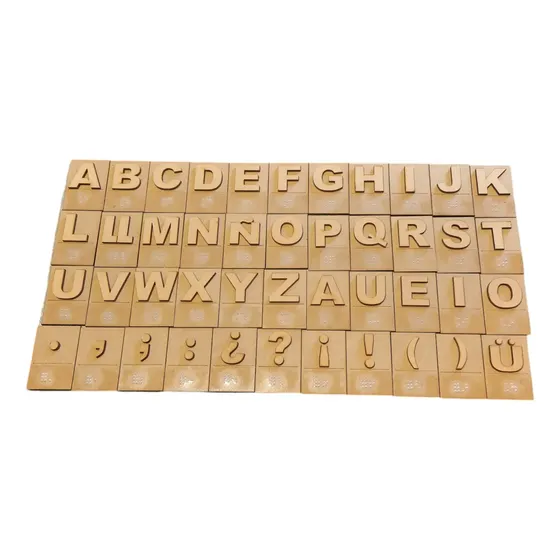 Abecedario + Vocales + Signos + Tablero C/braille C/imán