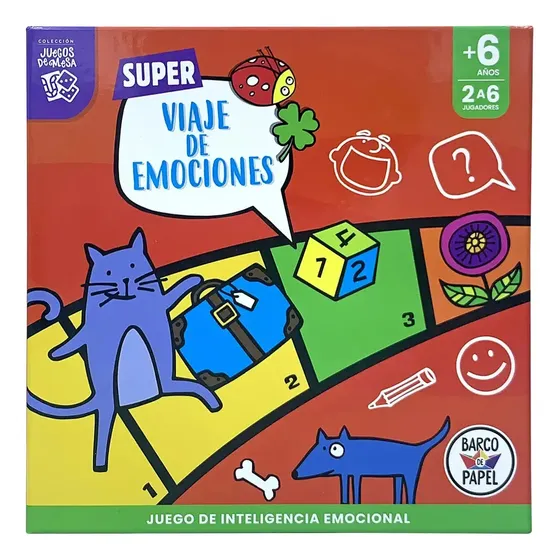 Super Viaje De Emociones Juego De Mesa 77393