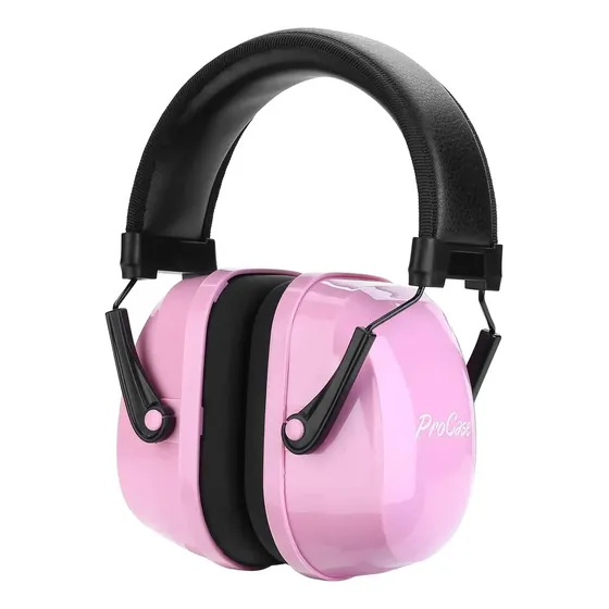 Auriculares Niños Reducción Ruido Rosa Protección Oídos Rosa
