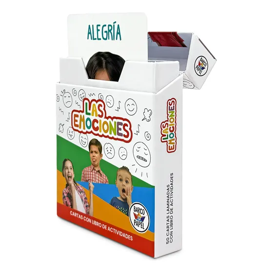 Cartas Educativas Emociones - Juego Didáctico Infanti