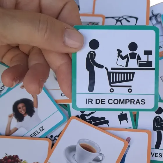 Kit 100 Pictogramas Adultos -carpeta Comunicación (caa-pecs)
