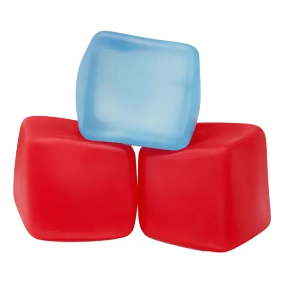 Cubo Sensorial Antiestres Pack X3 Estimulacion Autismo 5cm