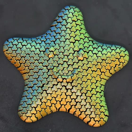 Estrella Articulada Juguete Antiestres Sensorial 3d