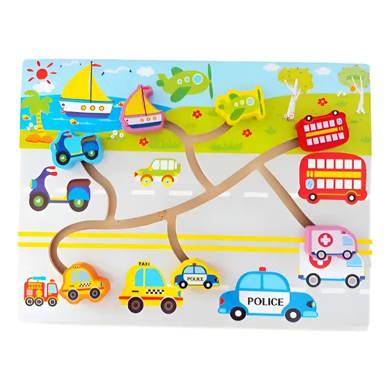 Juego Laberinto Didactico - Busca Caminos Motricidad Fina