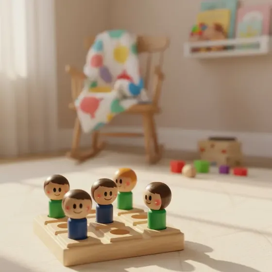 Ta Te Ti Juego Didactico Madera Motricidad Fina Pensam Lógic