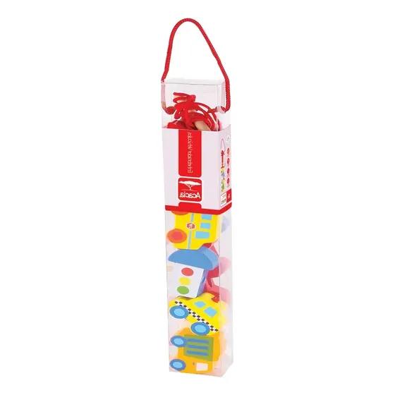 Juego Para Bebes- Enhebrador Autos- Magnific